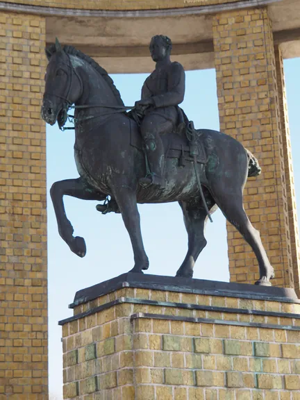 Koning Albert I-monument in Nieuwpoort (België)